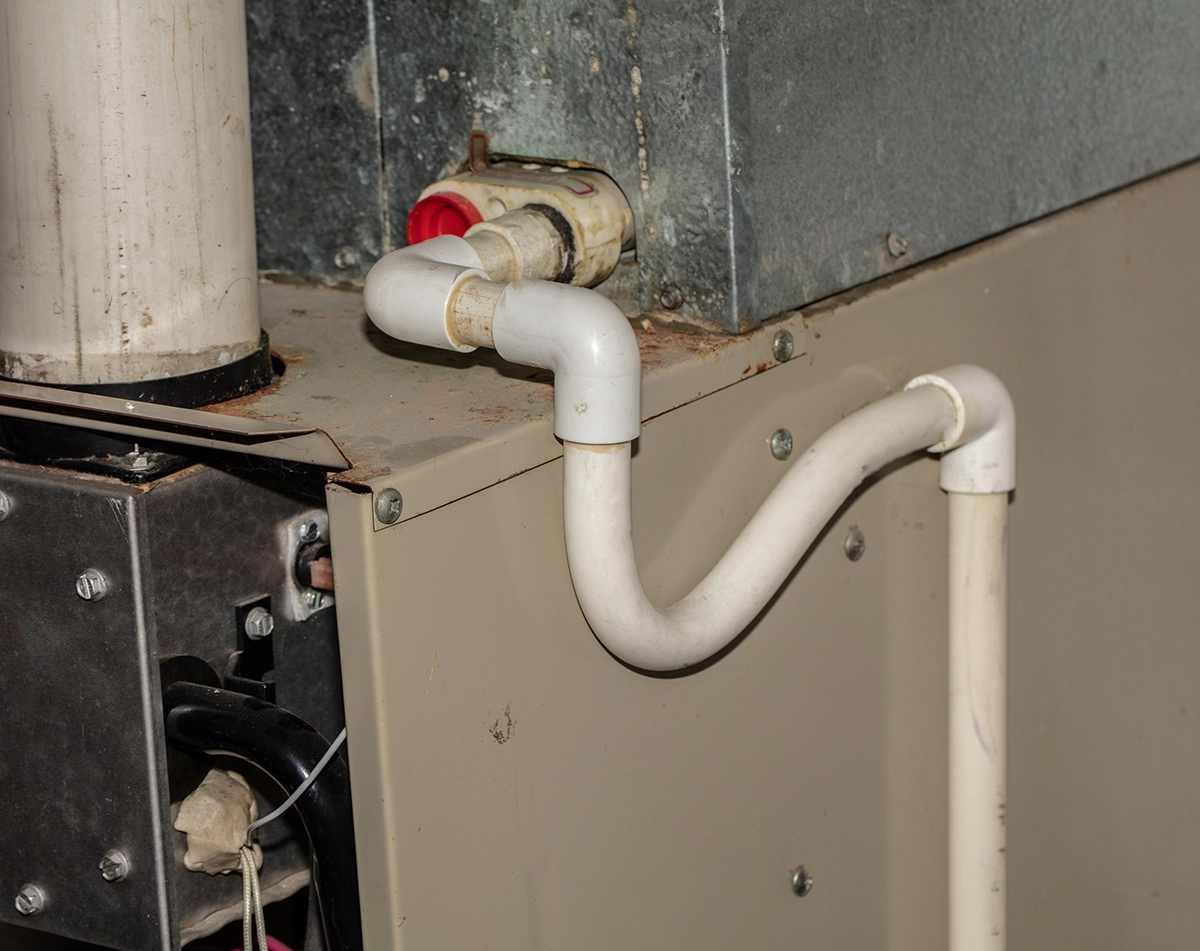 condensate drain line